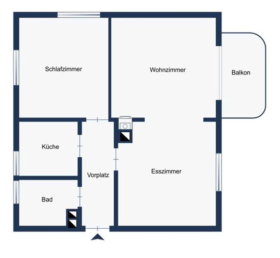 3 Zimmer Wohnung mit 52 m² in Stuttgart – Bild 2