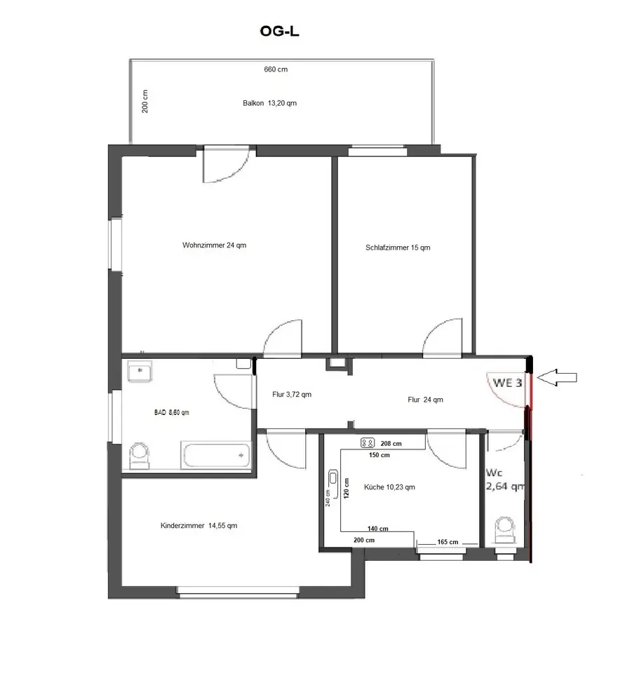 3 Zimmer Wohnung mit 55 m² in Kirchheim unter Teck – Bild 8