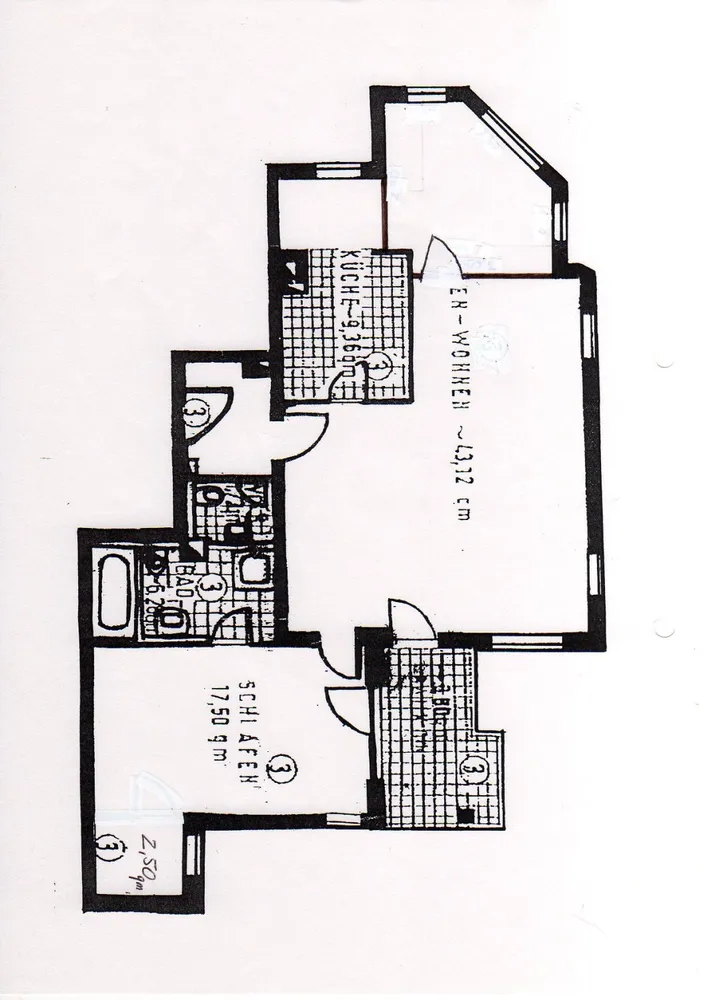 3 Zimmer Wohnung mit 88 m² in Frankfurt am Main – Bild 12