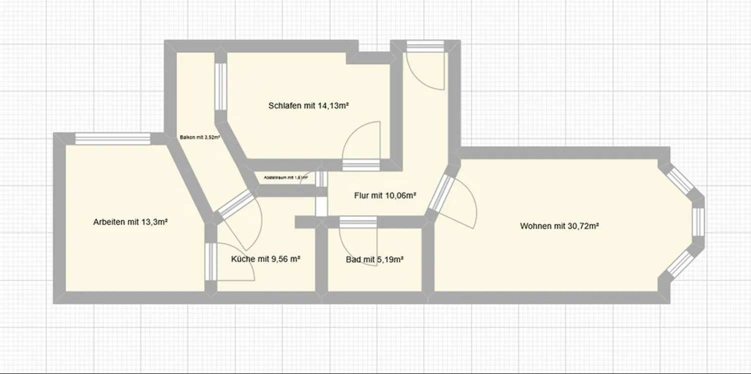 3 room apartment with 88 m² in Magdeburg – Photo 3