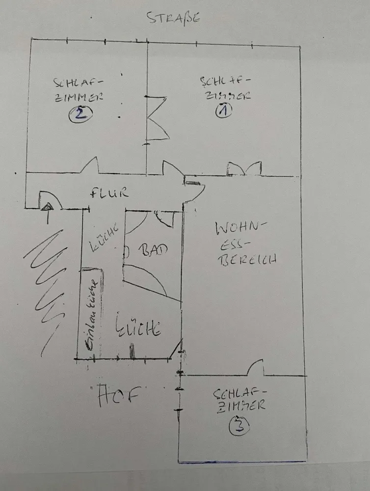 4 Zimmer Wohnung mit 90 m² in Frankfurt am Main – Bild 2