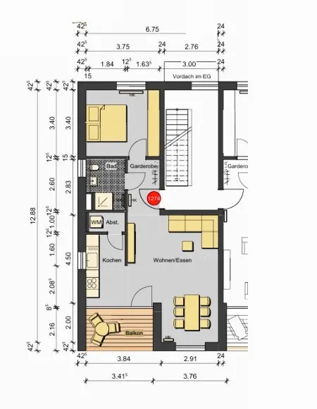 2 Zimmer Wohnung mit 62 m² in Tuttlingen – Bild 10