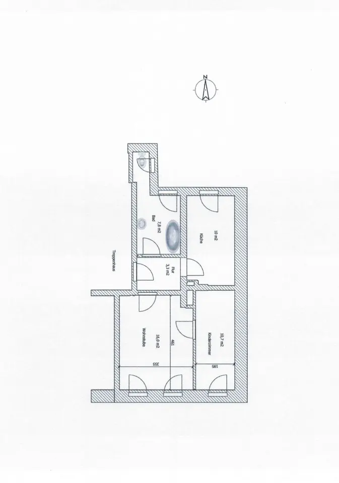 2 Zimmer Wohnung mit 48 m² in Grimma – Bild 5