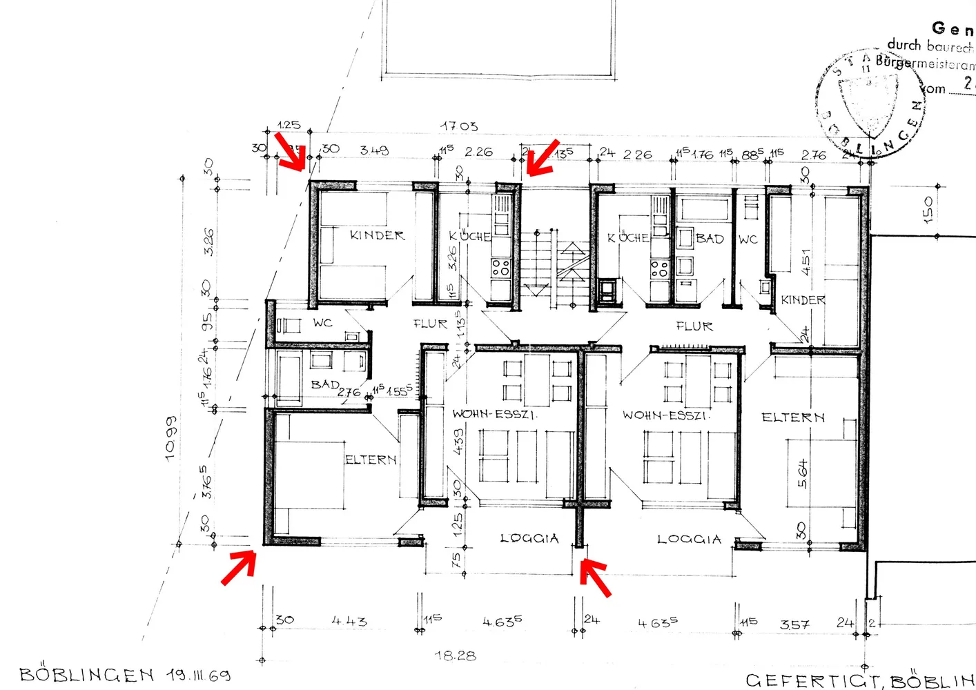 3 Zimmer Wohnung mit 74 m² in Böblingen – Bild 2