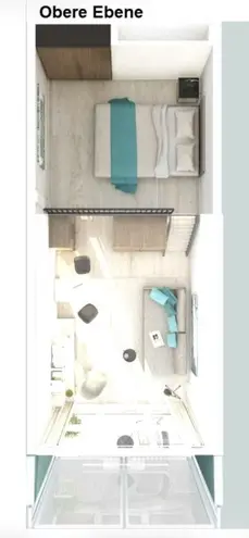 2 Zimmer Wohnung mit 36 m² in München – Bild 3
