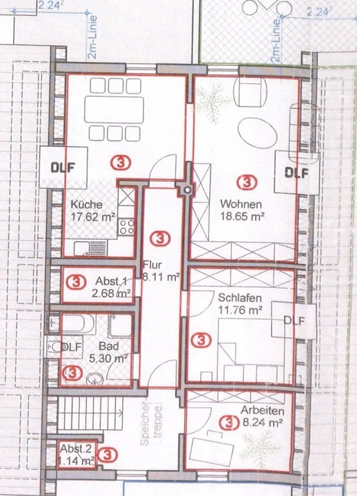 4 Zimmer Wohnung mit 72 m² in Freiburg im Breisgau – Bild 9