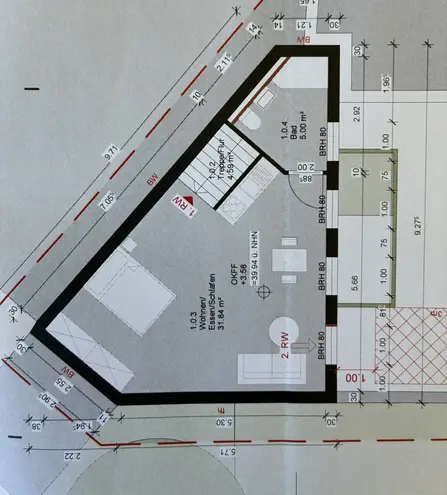 1 Zimmer Wohnung mit 42 m² in Düsseldorf – Bild 8