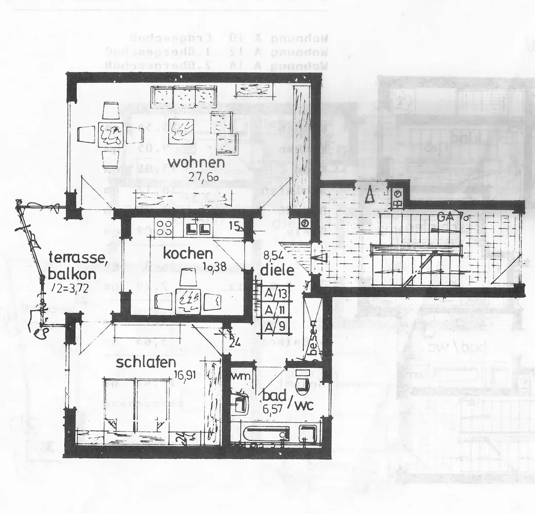 2 room apartment with 72 m² in Augsburg – Photo 8