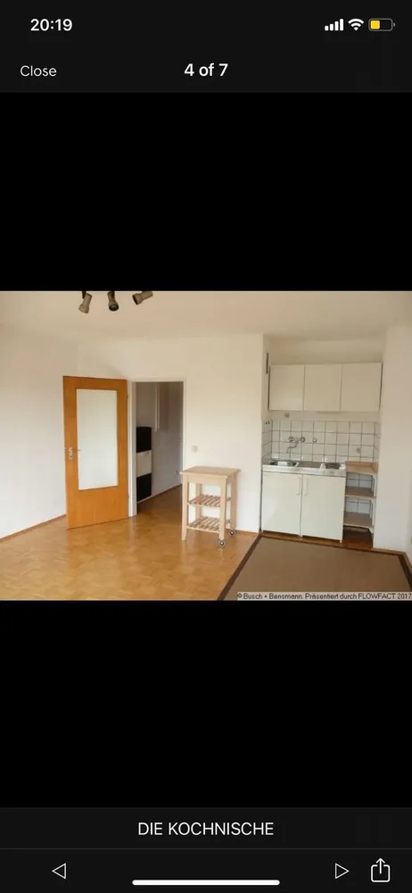 1 Zimmer Wohnung mit 30 m² in Münster – Bild 2