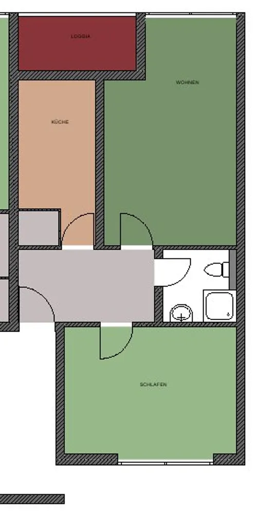 2 Zimmer Wohnung mit 60 m² in Aachen – Bild 5