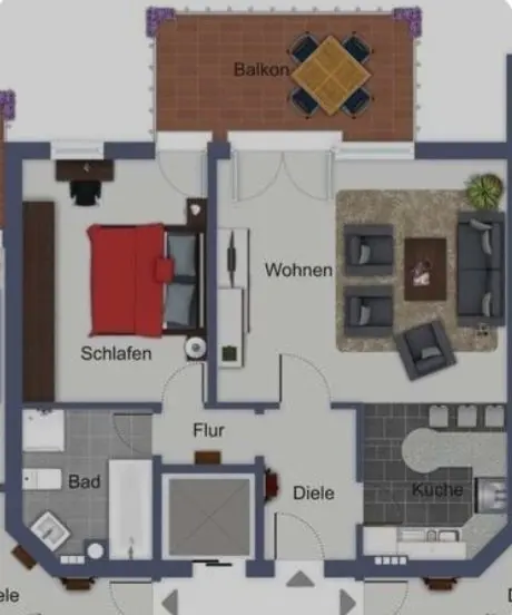 2 Zimmer Wohnung mit 70 m² in Hagen – Bild 5