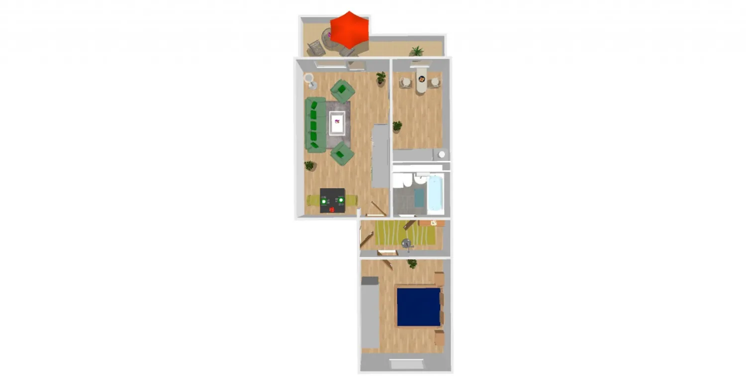 2 Zimmer Wohnung mit 58 m² in Chemnitz – Bild 2