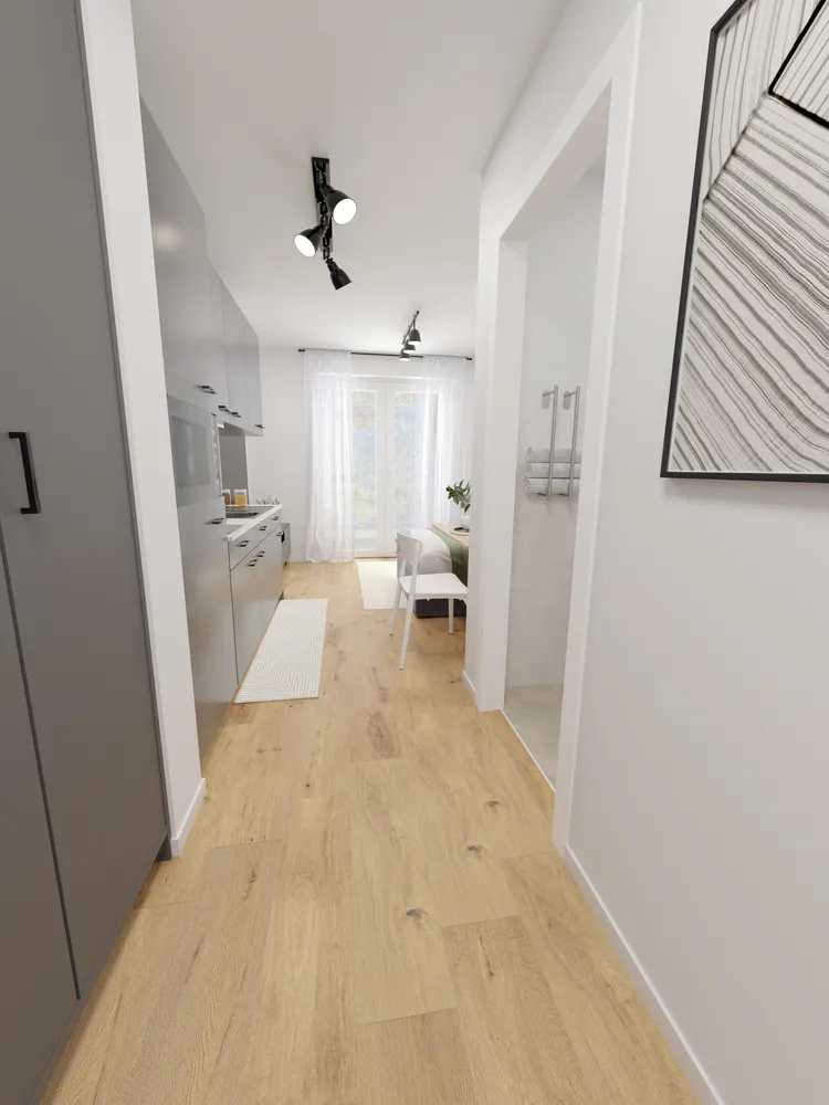1 Zimmer Wohnung mit 21 m² in Hamburg – Bild 1