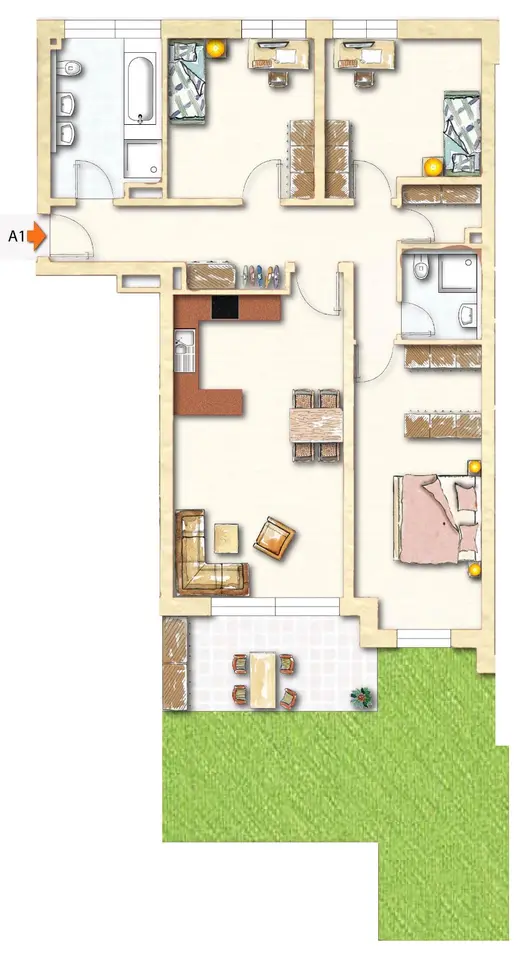 4 Zimmer Wohnung mit 102 m² in Friedrichshafen – Bild 10