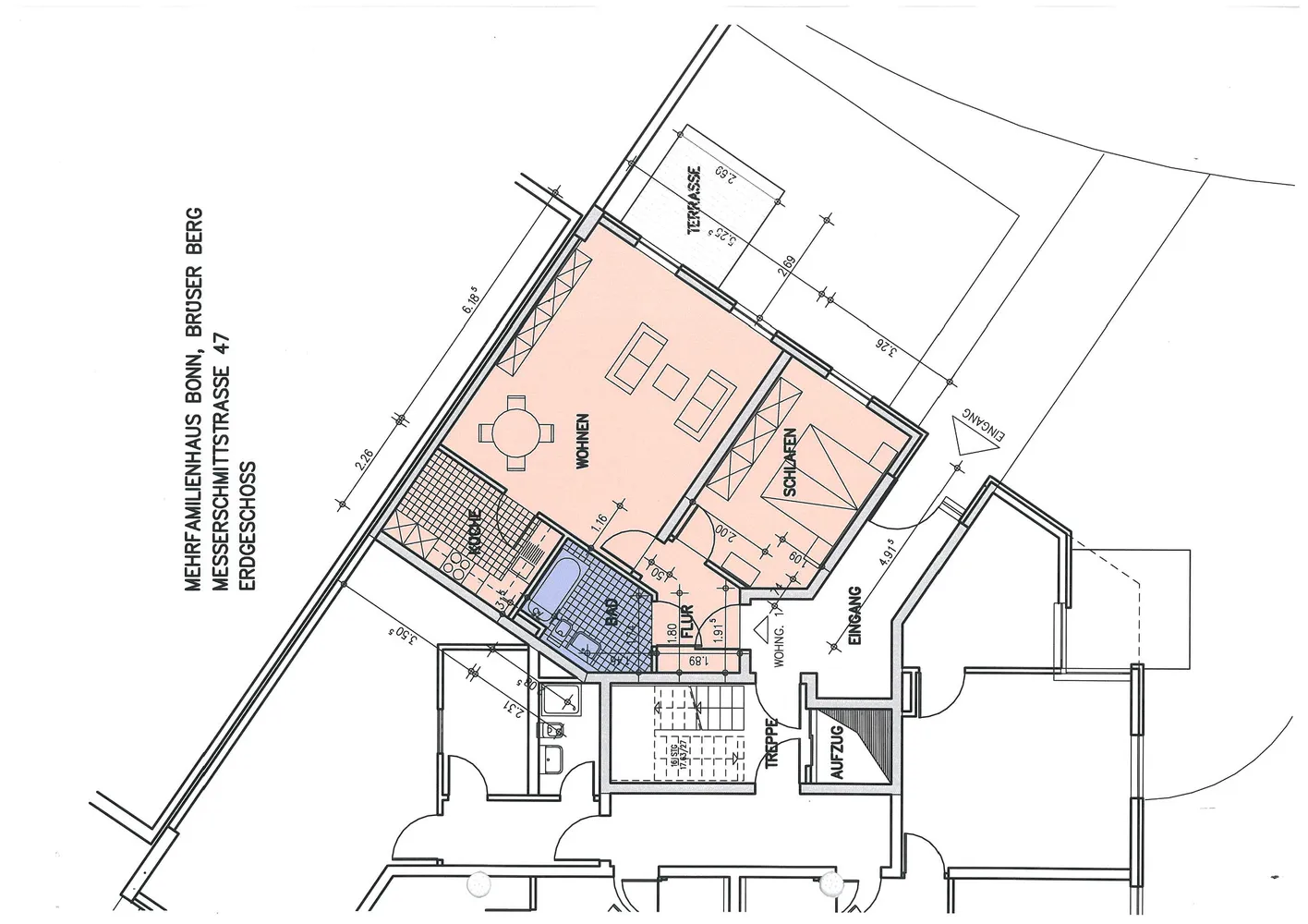 2 Zimmer Wohnung mit 70 m² in Bonn – Bild 3