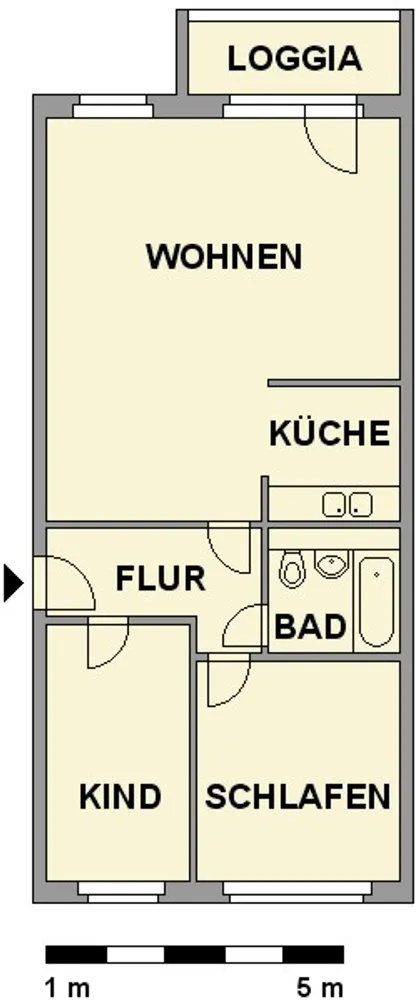 3 room apartment with 69 m² in Chemnitz – Photo 5