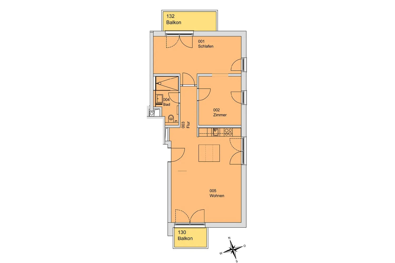 3 room apartment with 80 m² in Munich – Photo 8