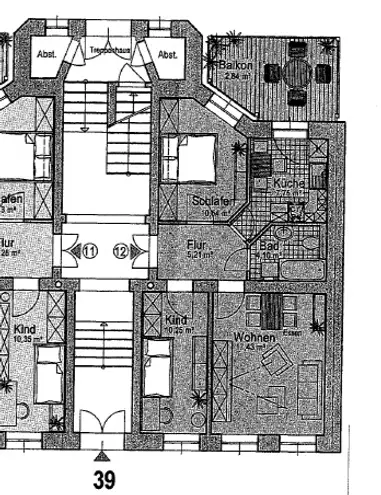3 Zimmer Wohnung mit 58 m² in Chemnitz – Bild 11