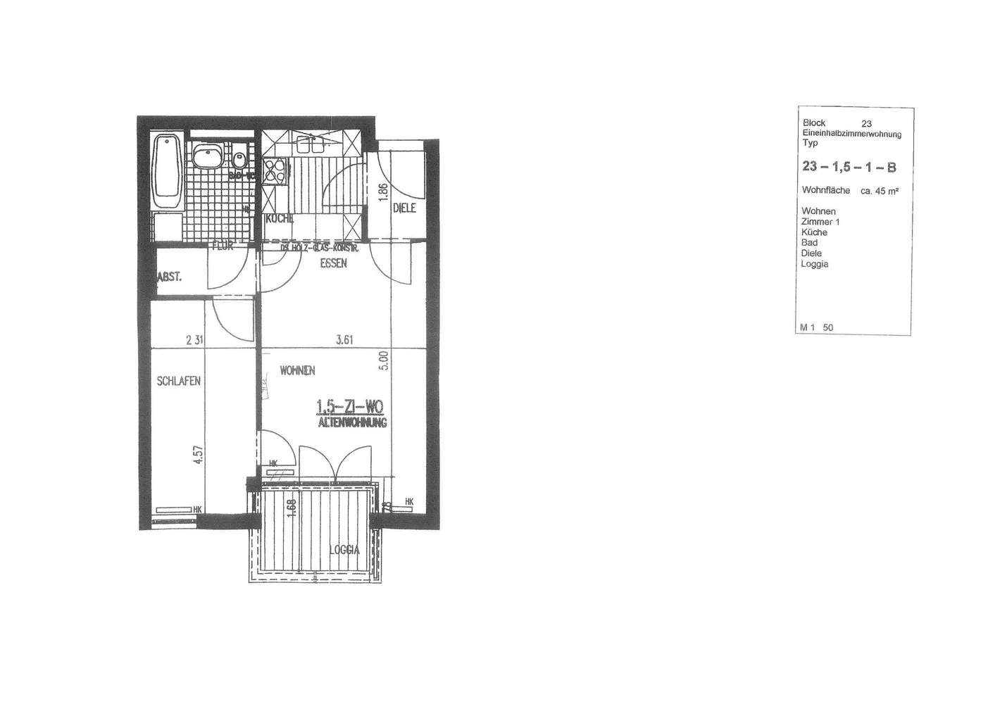 2 room apartment with 46 m² in Berlin – Photo 8