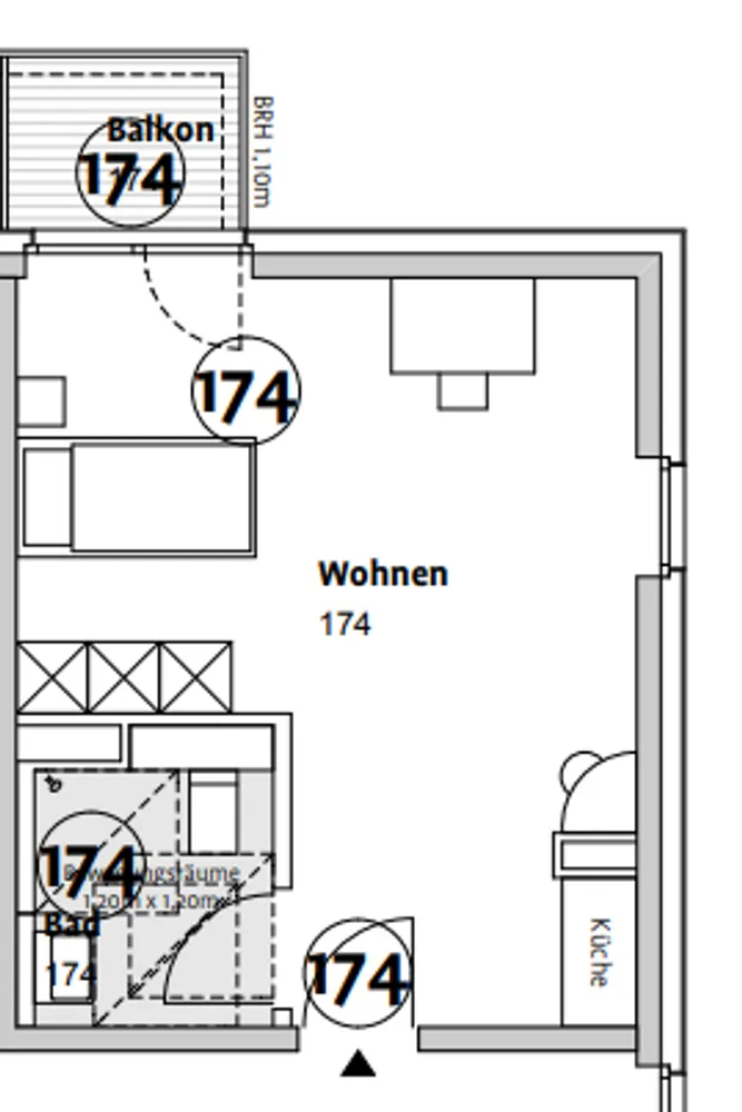 1 room apartment with 33 m² in Berlin – Photo 8
