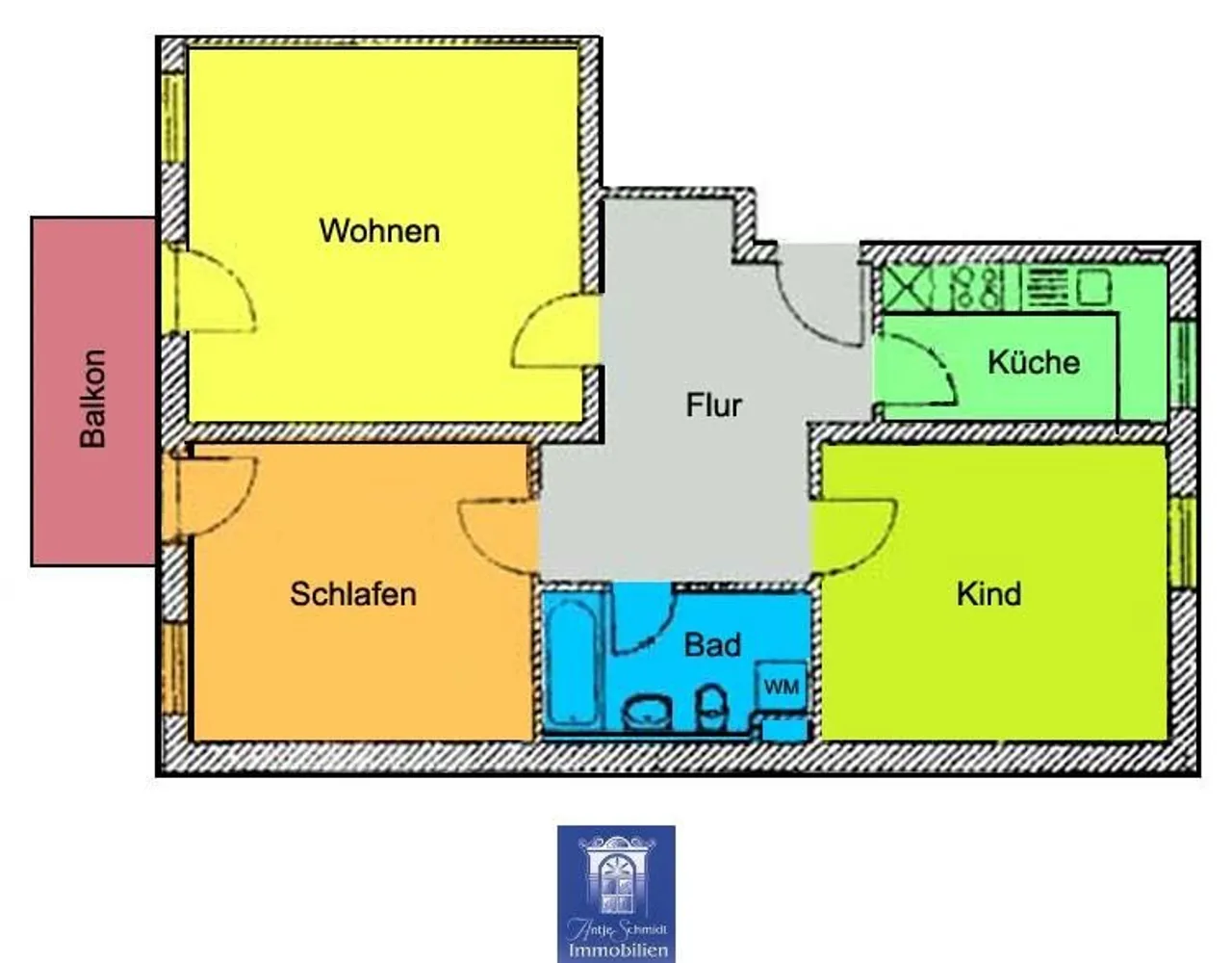 3 room apartment with 83 m² in Dresden – Photo 4