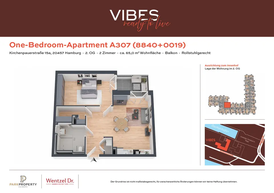 2 Zimmer Wohnung mit 65 m² in Hamburg – Bild 8