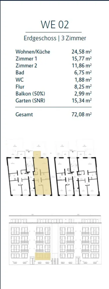 3 room apartment with 72 m² in Berlin – Photo 7