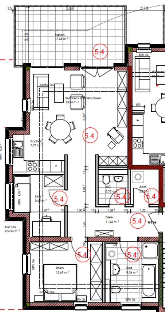 3 Zimmer Wohnung mit 85 m² in Ingolstadt – Bild 4
