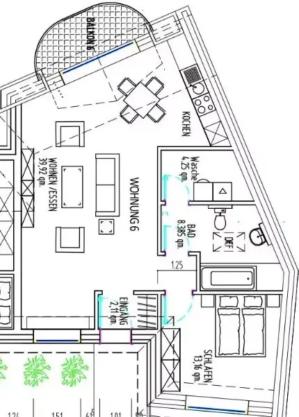 2 Zimmer Wohnung mit 80 m² in Quakenbrück – Bild 9