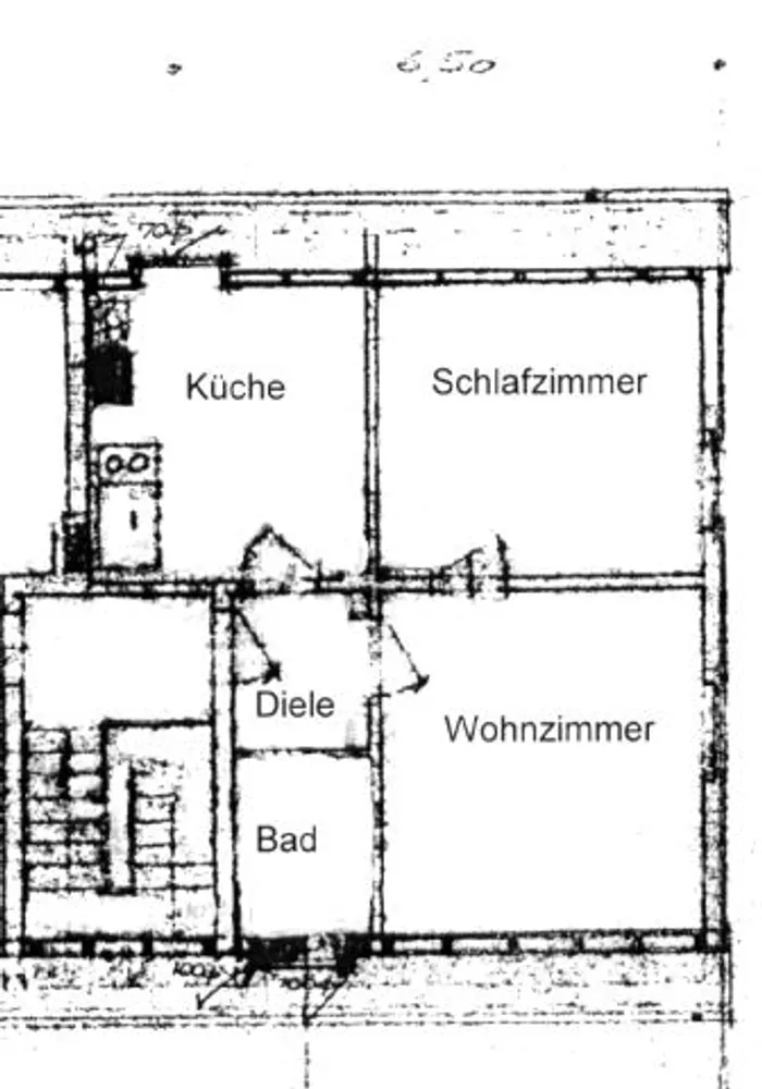 3 Zimmer Wohnung mit 39 m² in Duisburg – Bild 3