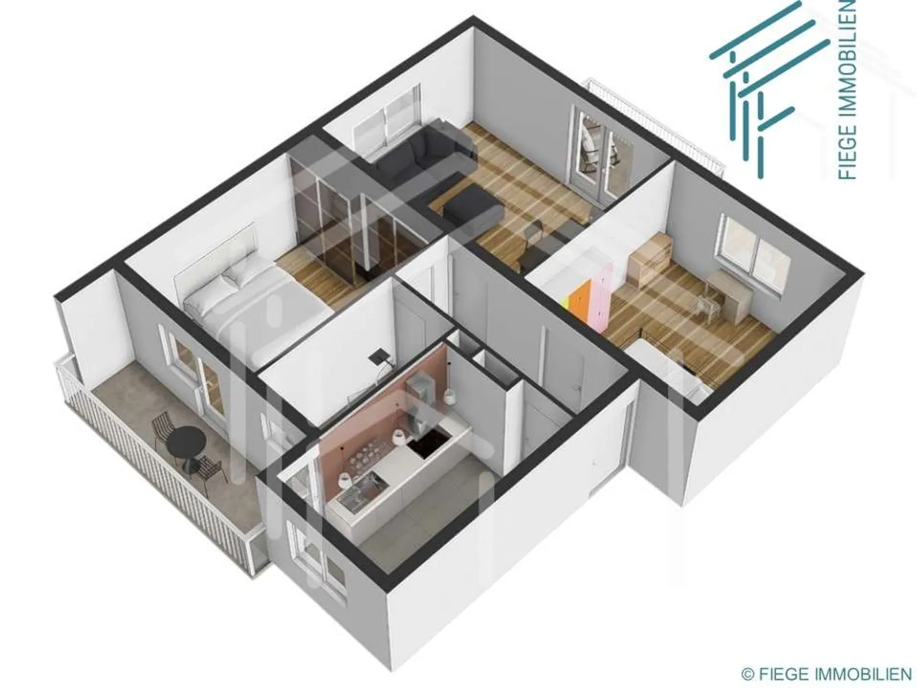 3 room apartment with 75 m² in Rodgau – Photo 3
