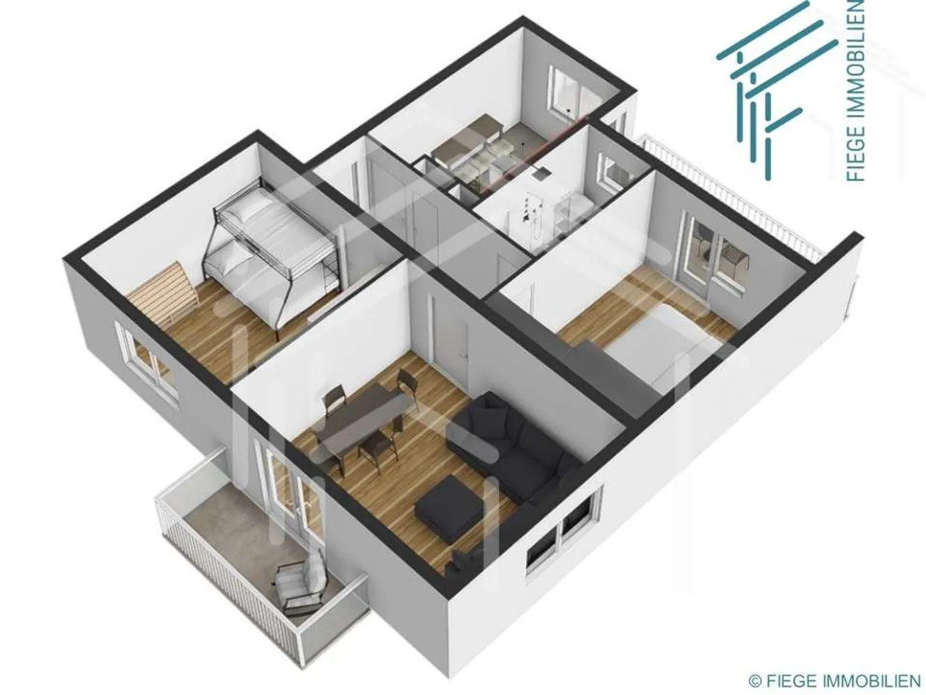 3 room apartment with 75 m² in Rodgau – Photo 1