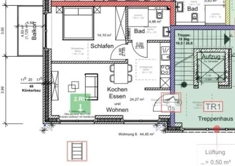 2 Zimmer Wohnung mit 44 m² in Paderborn – Bild 5