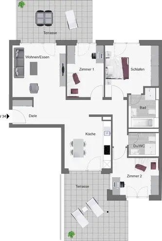 4 Zimmer Wohnung mit 108 m² in Stuttgart – Bild 10