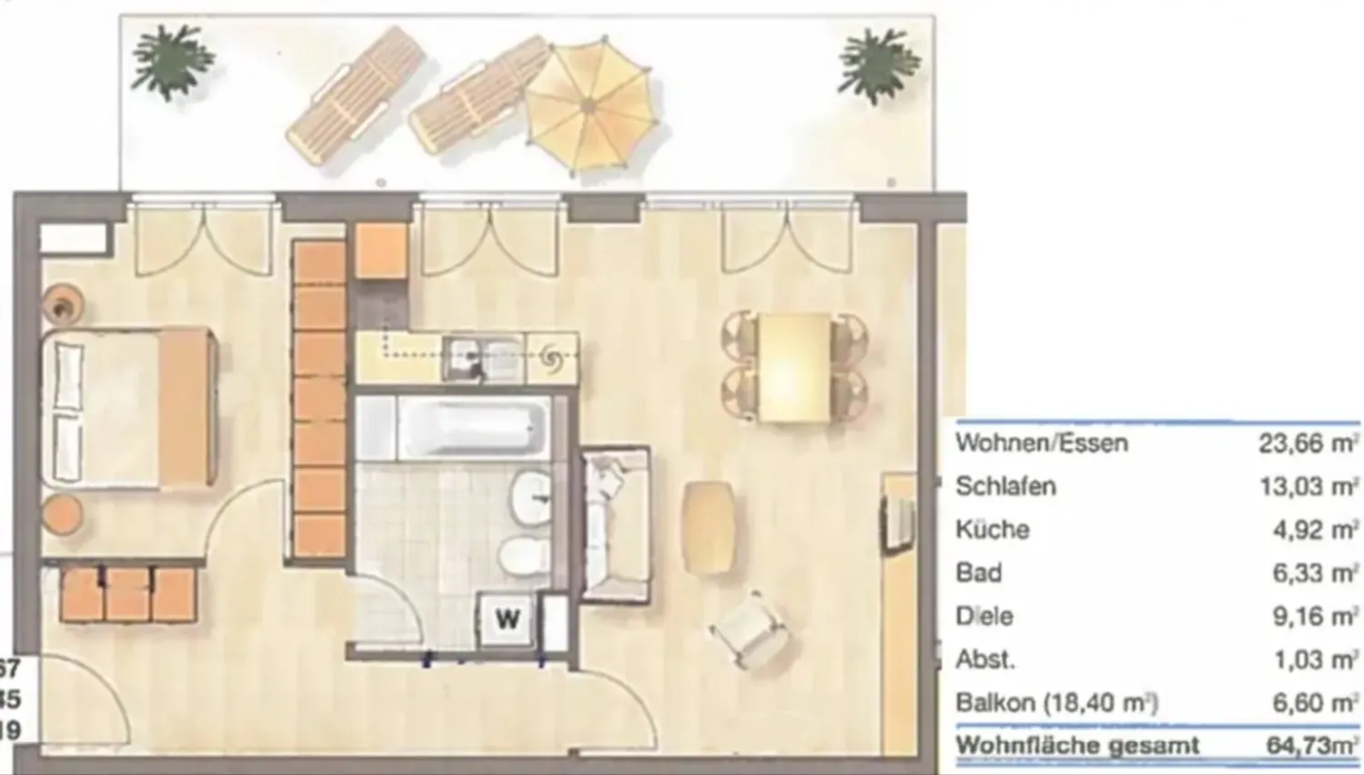 2 Zimmer Wohnung mit 65 m² in München – Bild 10