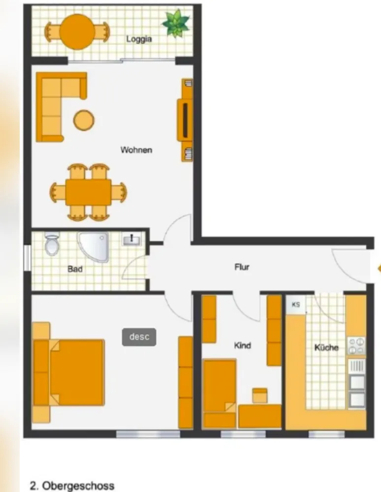 3 room apartment with 81 m² in Brunswick – Photo 1