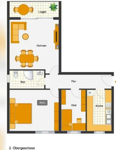 3 Zimmer Wohnung mit 81 m² in Braunschweig – Bild 1