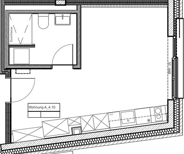 1 Zimmer Wohnung mit 35 m² in Oldenburg – Bild 6