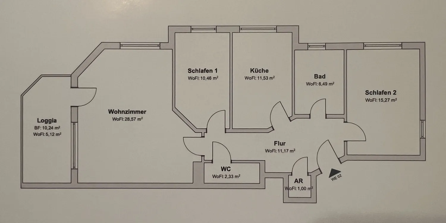 3 Zimmer Wohnung mit 92 m² in Kassel – Bild 8