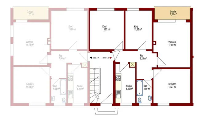 4 Zimmer Wohnung mit 79 m² in Oldenburg – Bild 10