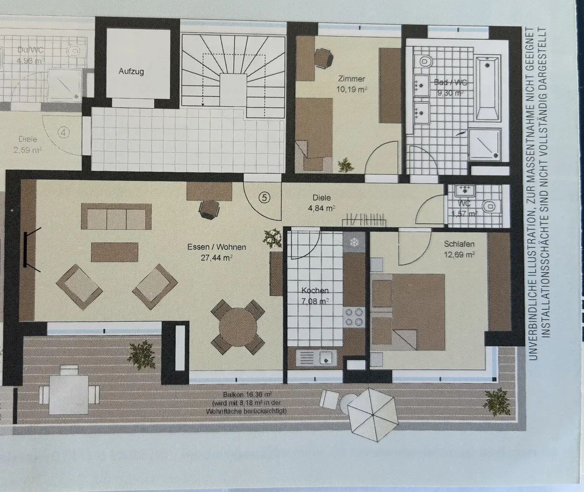 3 Zimmer Wohnung mit 81 m² in Stuttgart – Bild 5