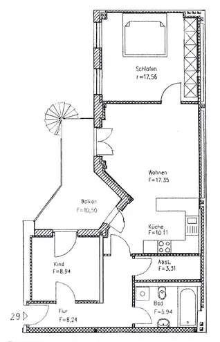 3 Zimmer Wohnung mit 77 m² in Magdeburg – Bild 12