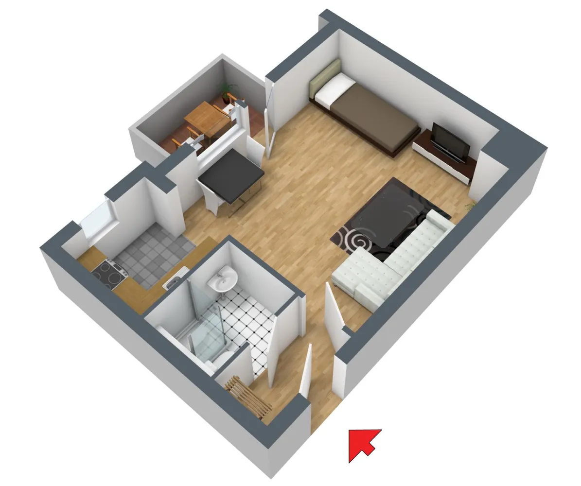 1 Zimmer Wohnung mit 34 m² in Berlin – Bild 10