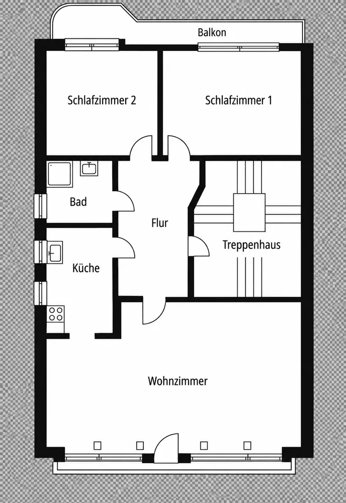 3 room apartment with 68 m² in Düsseldorf – Photo 10