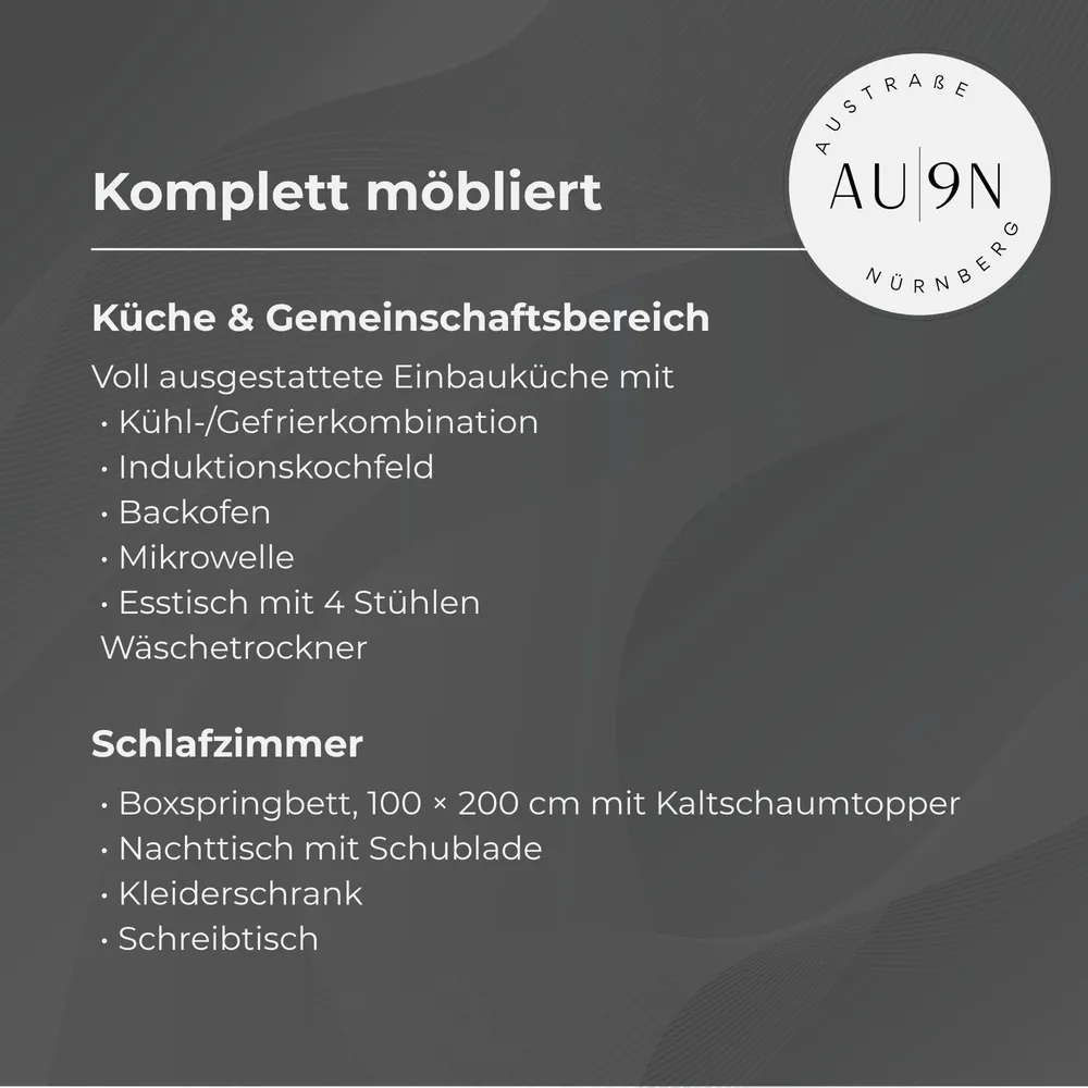 2 room apartment with 12 m² in Nuremberg – Photo 8