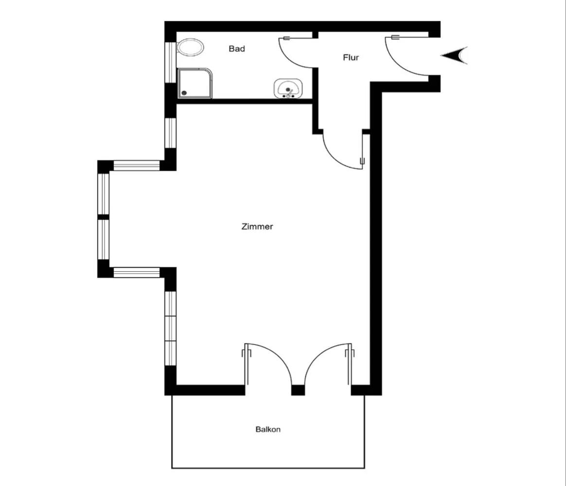 1 Zimmer Wohnung mit 41 m² in Berlin – Bild 8