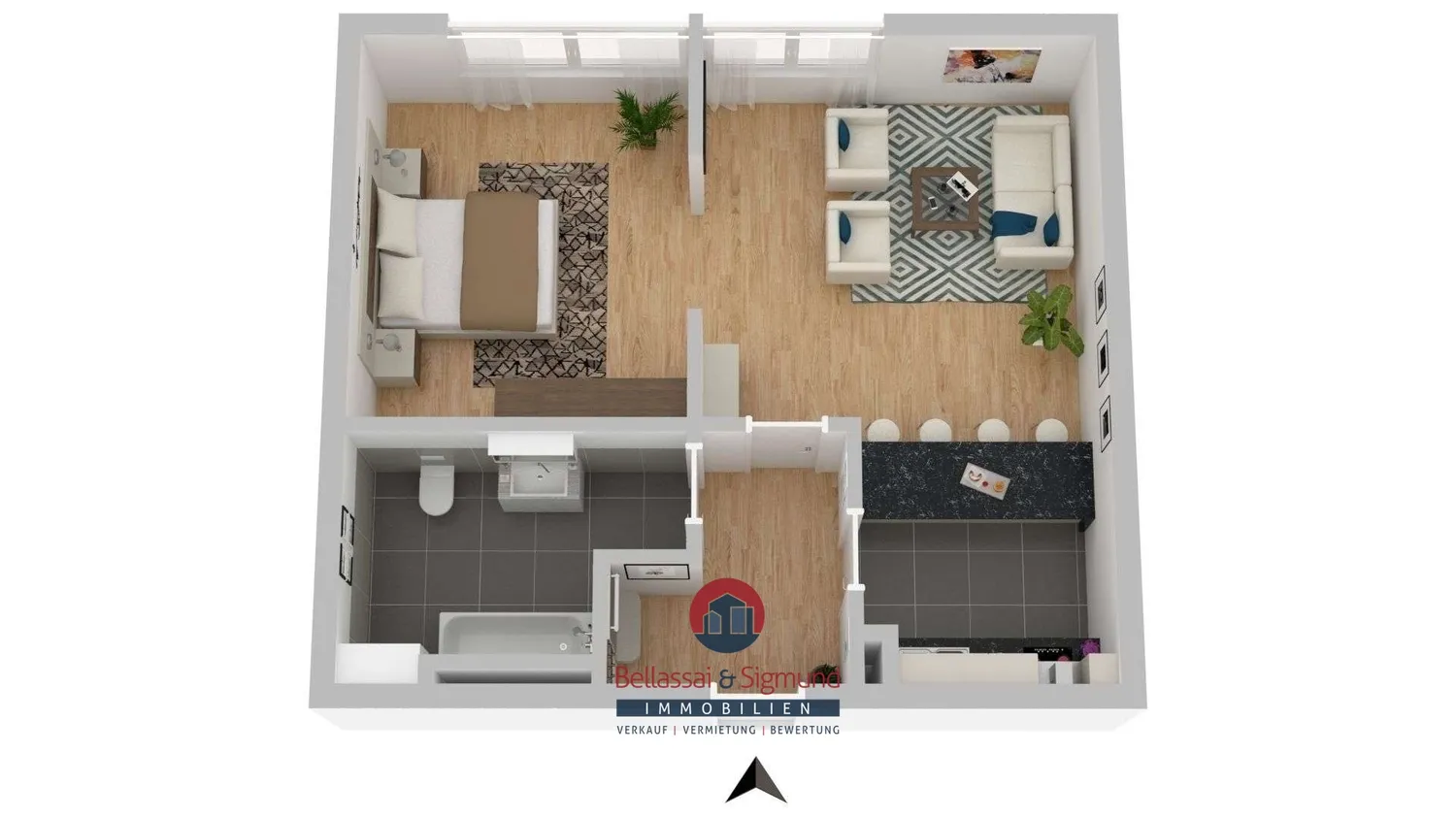 2 Zimmer Wohnung mit 49 m² in Bonn – Bild 12