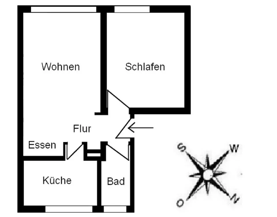 2 Zimmer Wohnung mit 50 m² in Hof – Bild 4