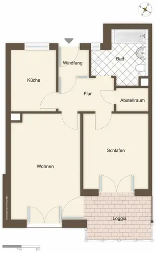 2 Zimmer Wohnung mit 64 m² in Bremen – Bild 10