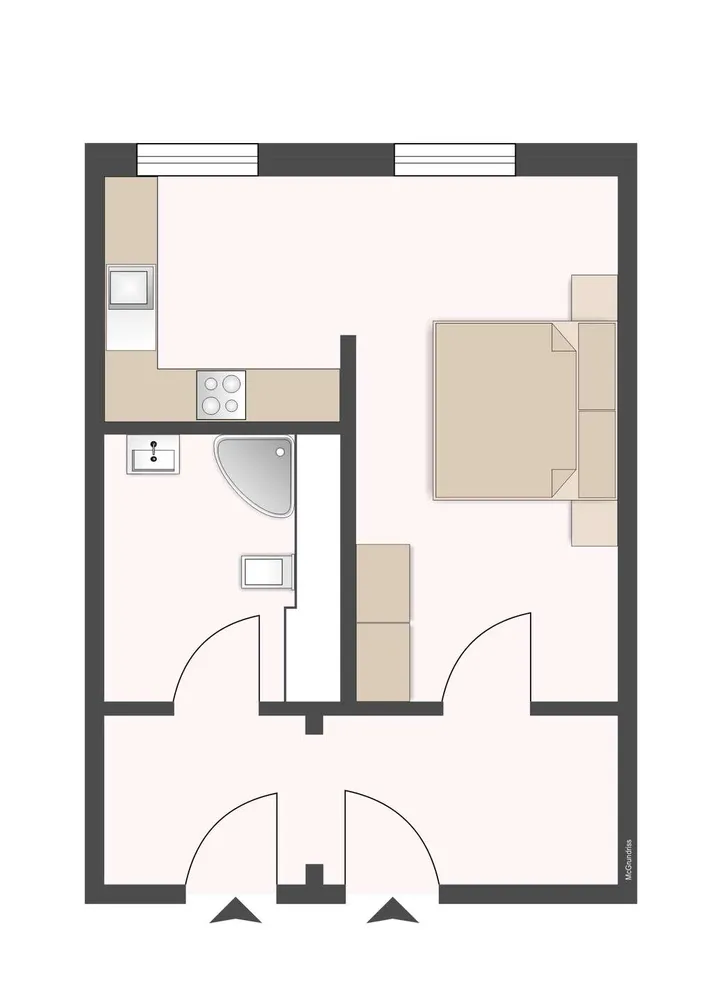 1 Zimmer Wohnung mit 26 m² in Leipzig – Bild 7
